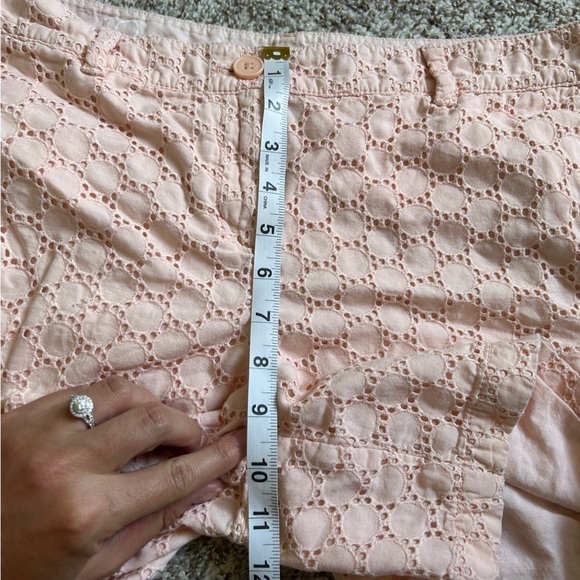 🦋 LOFT Pink Peach 6 Inch Shorts Summer Spring Casual 10 Pastel - Picture 6 of 7